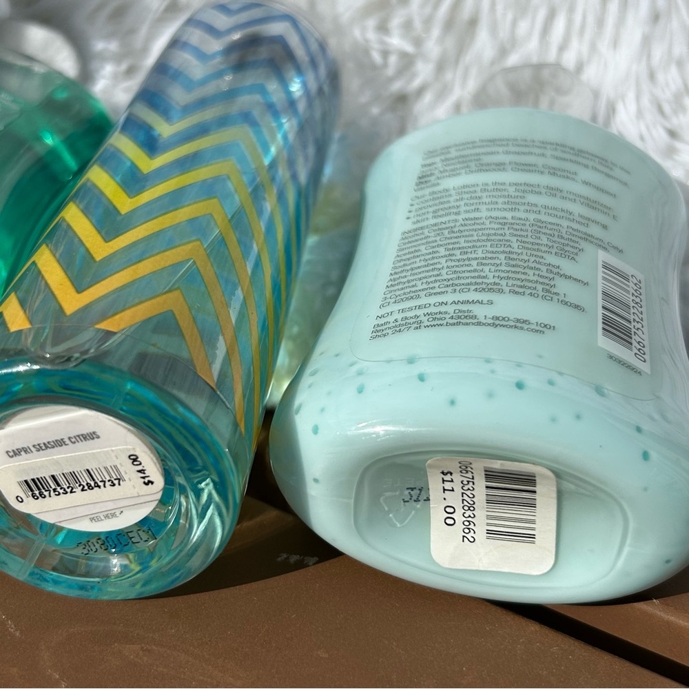 Bath & Body Works Capri Seaside Citrus Full Size Three Item Set NEW Discontinued - Picture 15 of 15